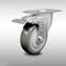 Service Caster 4 Inch SS Gray Polyurethane Top Plate Caster with Total Lock Brake SCC SCC-SSTTL20S414-PPUB - alternate 1